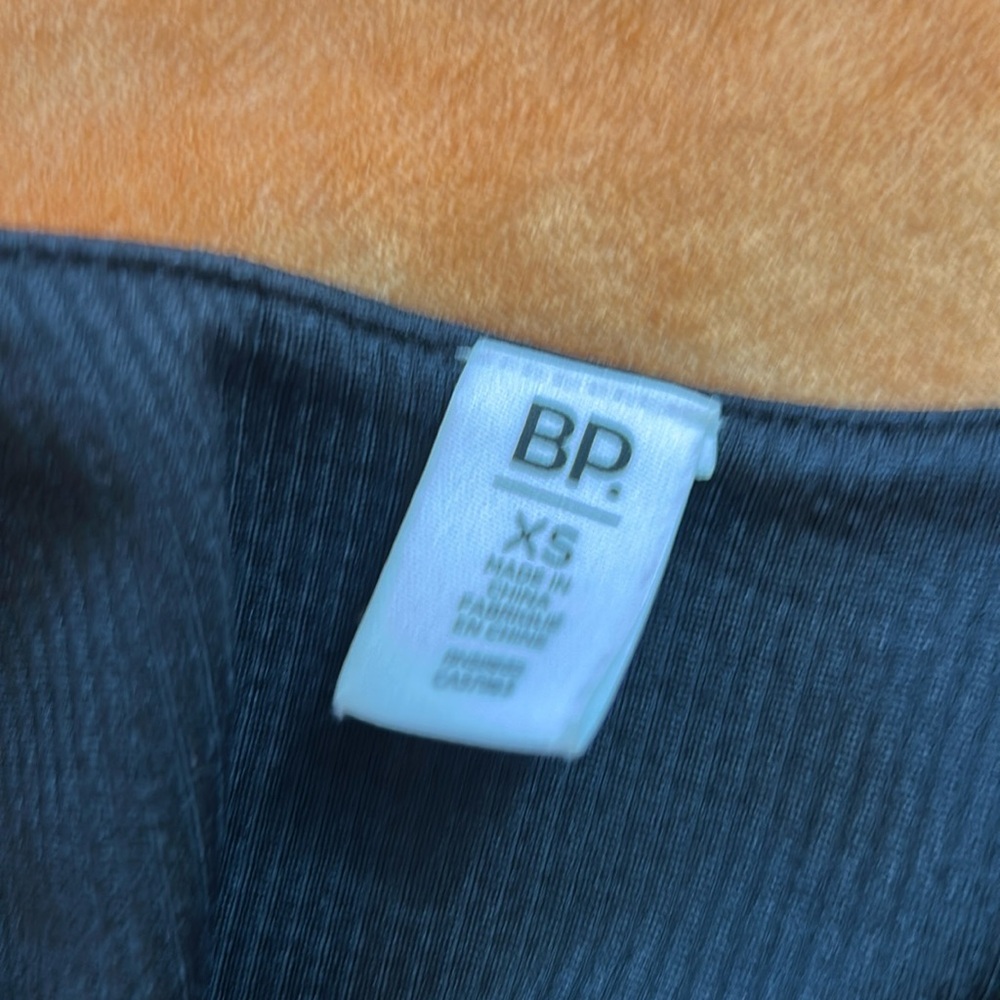 bp Black Ribbed Bodysuit - Picture 4 of 6